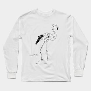 Flamingo Long Sleeve T-Shirt